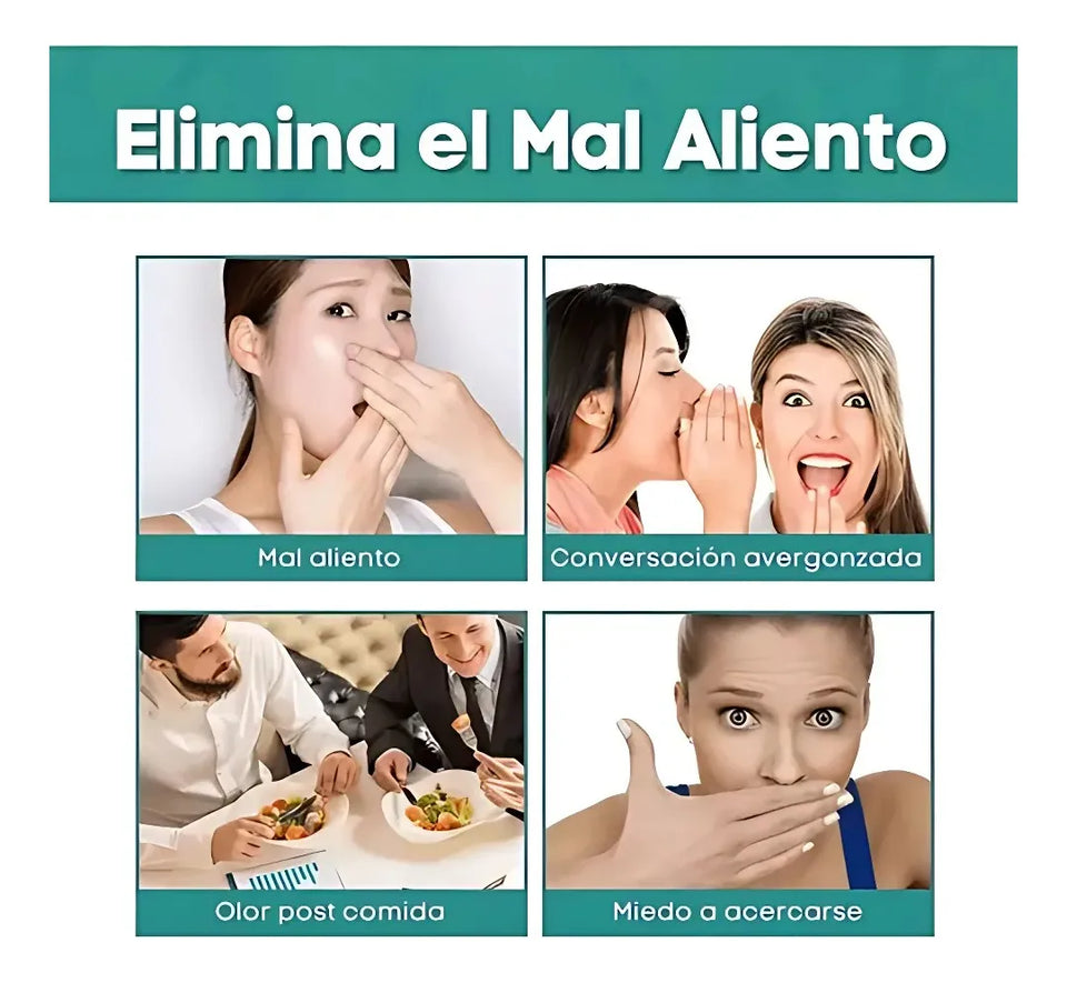GOTAS PARA ELIMINAR EL MAL ALIENTO