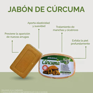 PACK X2 JABÓN CÚRCUMA